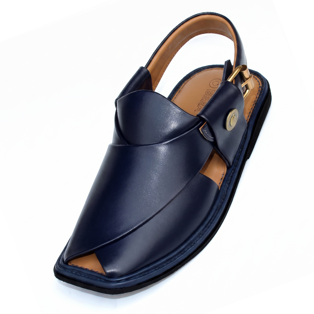 Blue Traditional Chappal