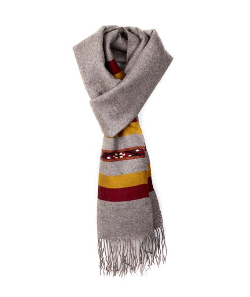 Grey Scarf for men