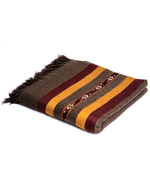 Chocolate Brown Shawl