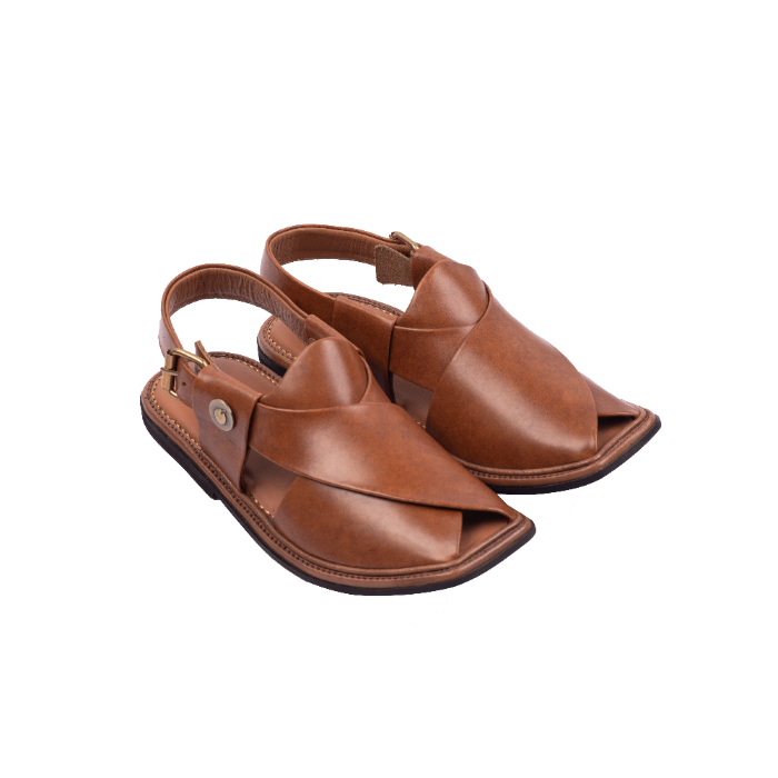 The New Peshawari Chappal is a modern approach to traditional craftsmanship.