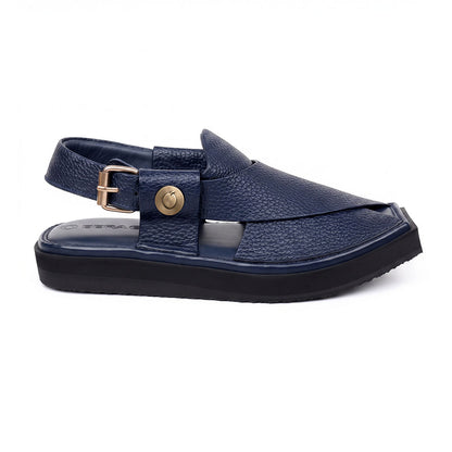 Khan Chappal Blue Dot
