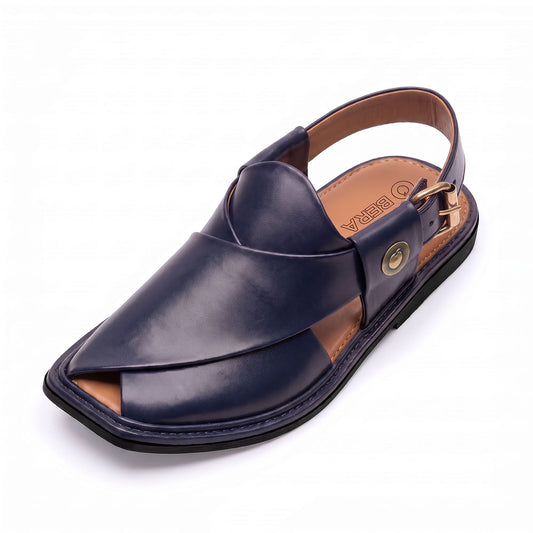 Blue Traditional Chappal
