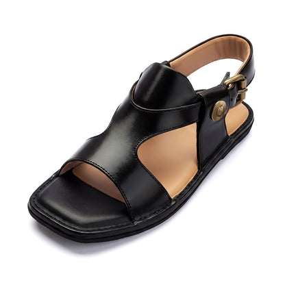 Stylish Black Panjedar Kohati Chappals for men