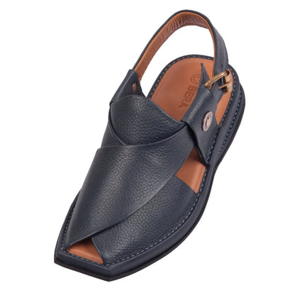 New Lightweigt Blue with sports sole front view show casing the premium quality