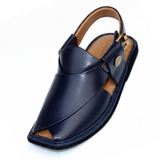 Blue Traditional Chappal