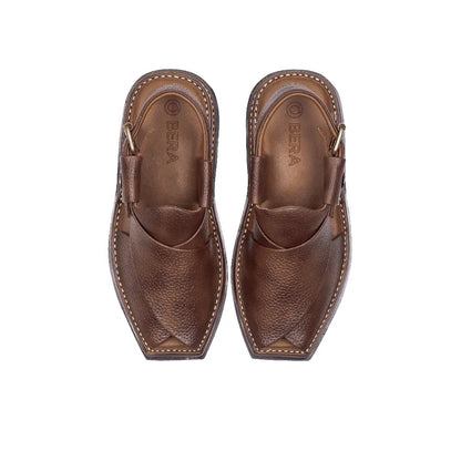 Burgundy Light Weight Peshawari Chappal for Men
