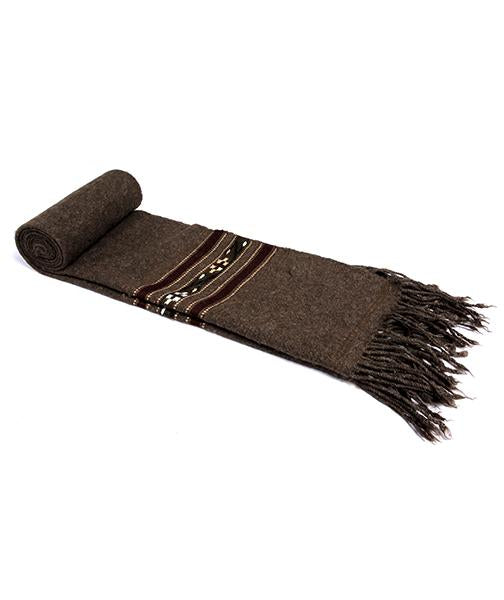 Choclate Brown Scarf for men