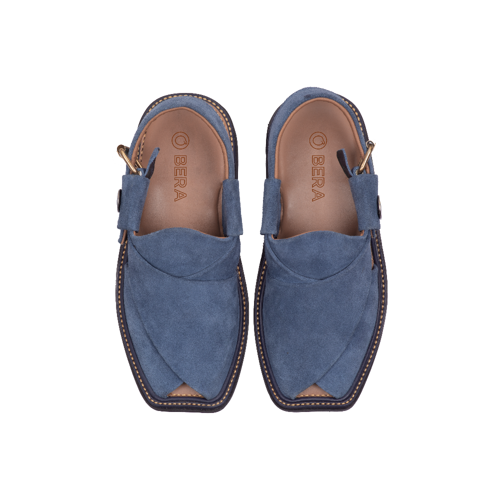Suede Traditional Blue