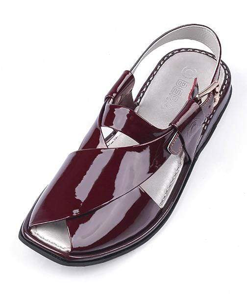 Ladies Peshawari Chappals Maroon