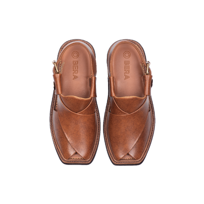 BERA Leather Peshawari Chappals - where timeless tradition meets contemporary fashion.